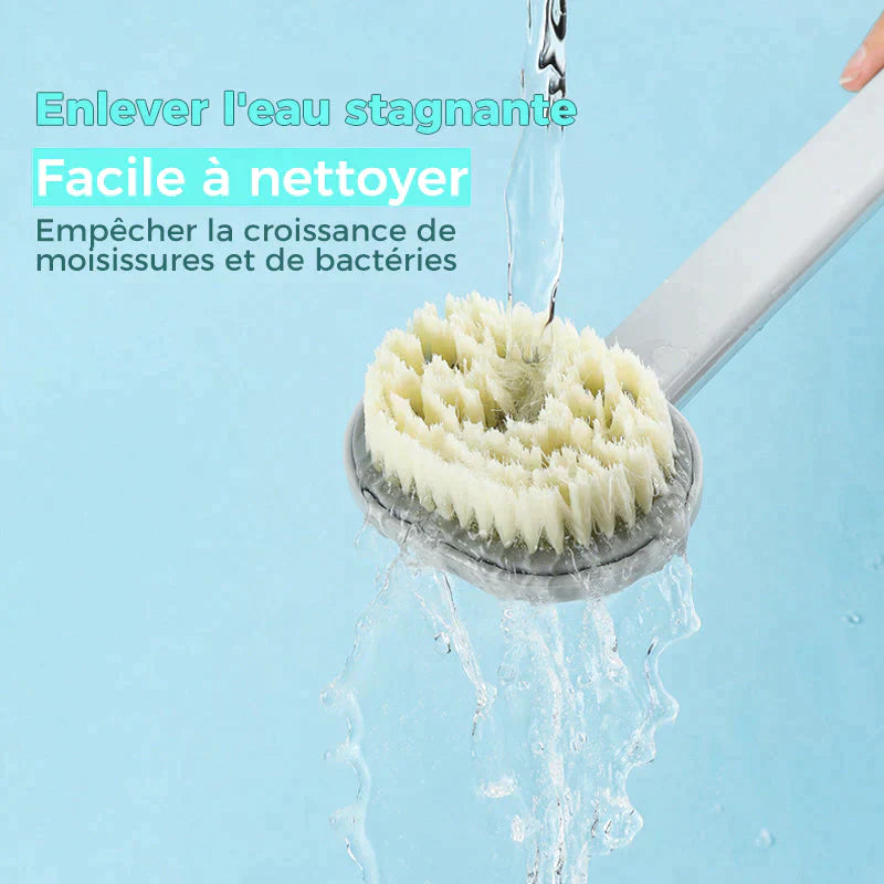 Brosse de massage et bain à manche long
