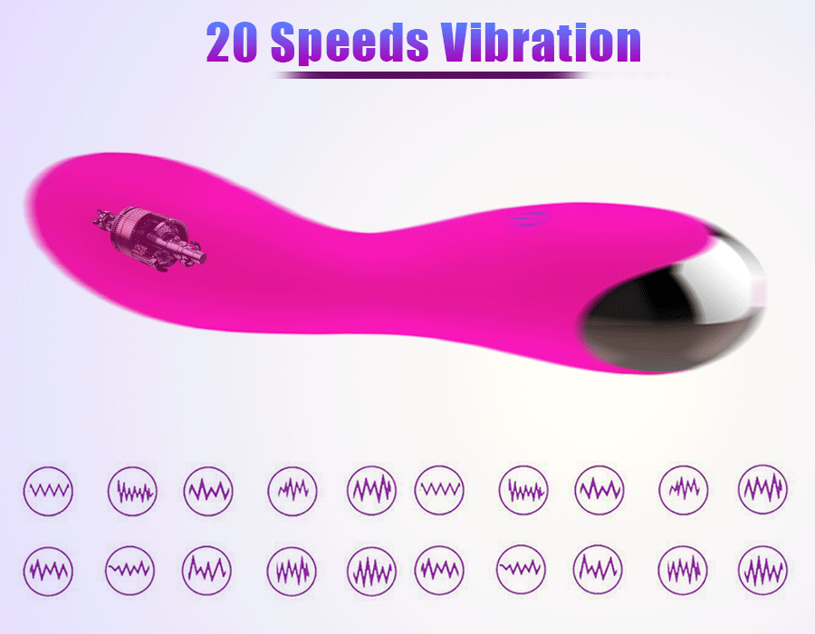 CUTE - Vibromasseur Polyvalent Clitoridien + Vaginal