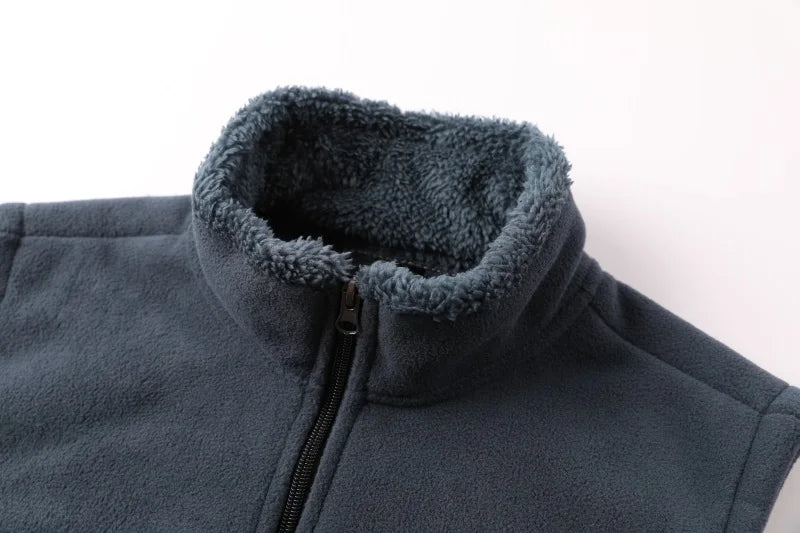 Veste Polaire Sans Manches - Doublée Fourrure