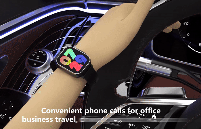 Montre intelligente connectée 2 en 1 avec écouteurs + Bracelet OFFERT