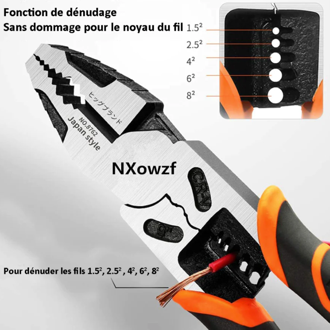 Pince coupante multifonctions 4 en 1