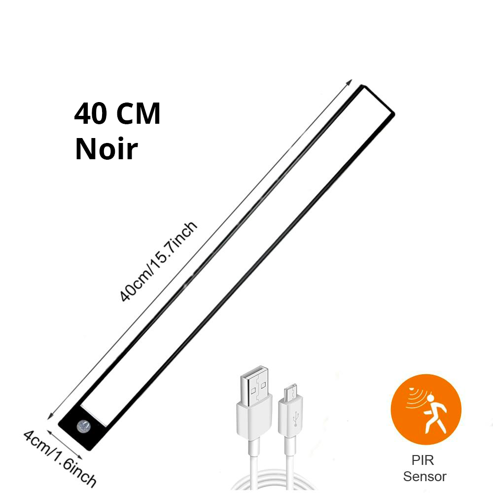 Noir 40 CM / Chaude,Noir 40 CM / Froide