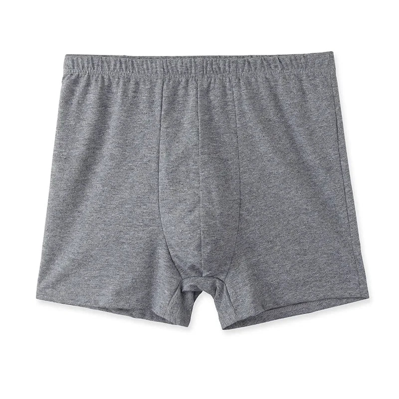 Lot de 4 Boxers Homme 100 % Coton – Coupe Ample, Respirants & Confortables – Grandes Tailles