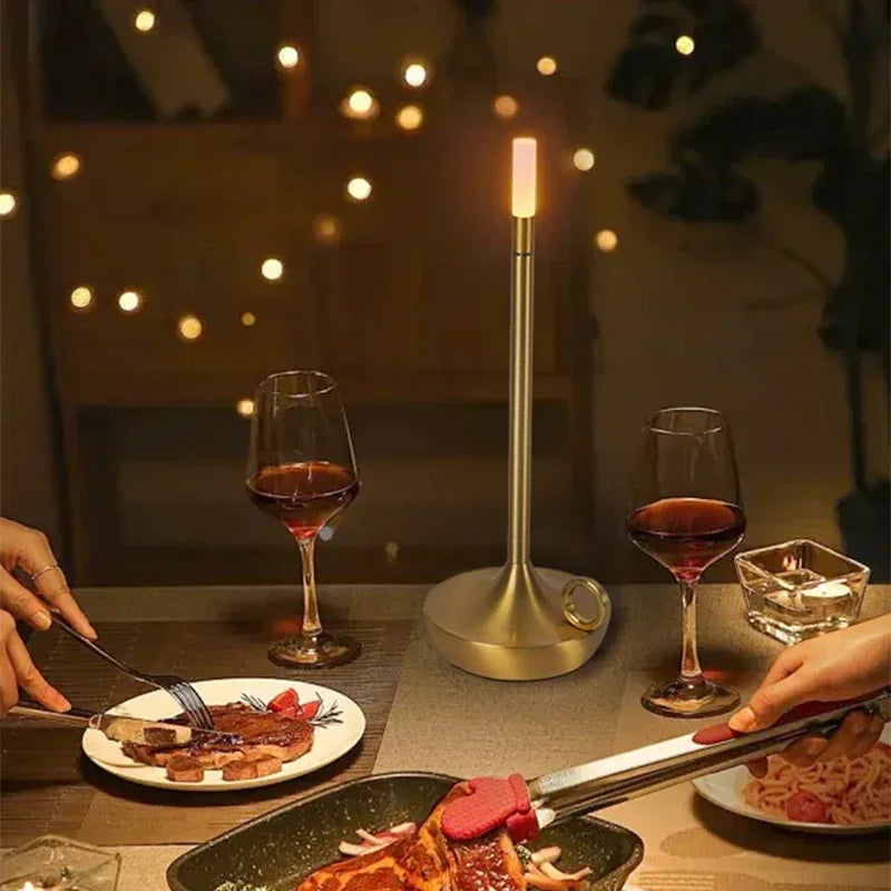 Bougie Cierge LED USB Tactile à Intensité Réglable