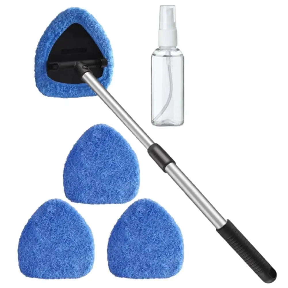 Outil de Nettoyage Pare-Brise + 3 Microfibres et 1 pulvérisateur
