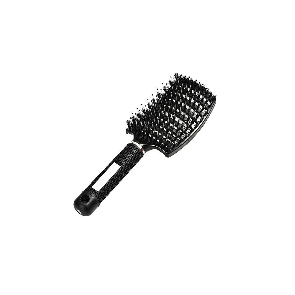 Brosse à cheveux en poils de sanglier - Anti casse