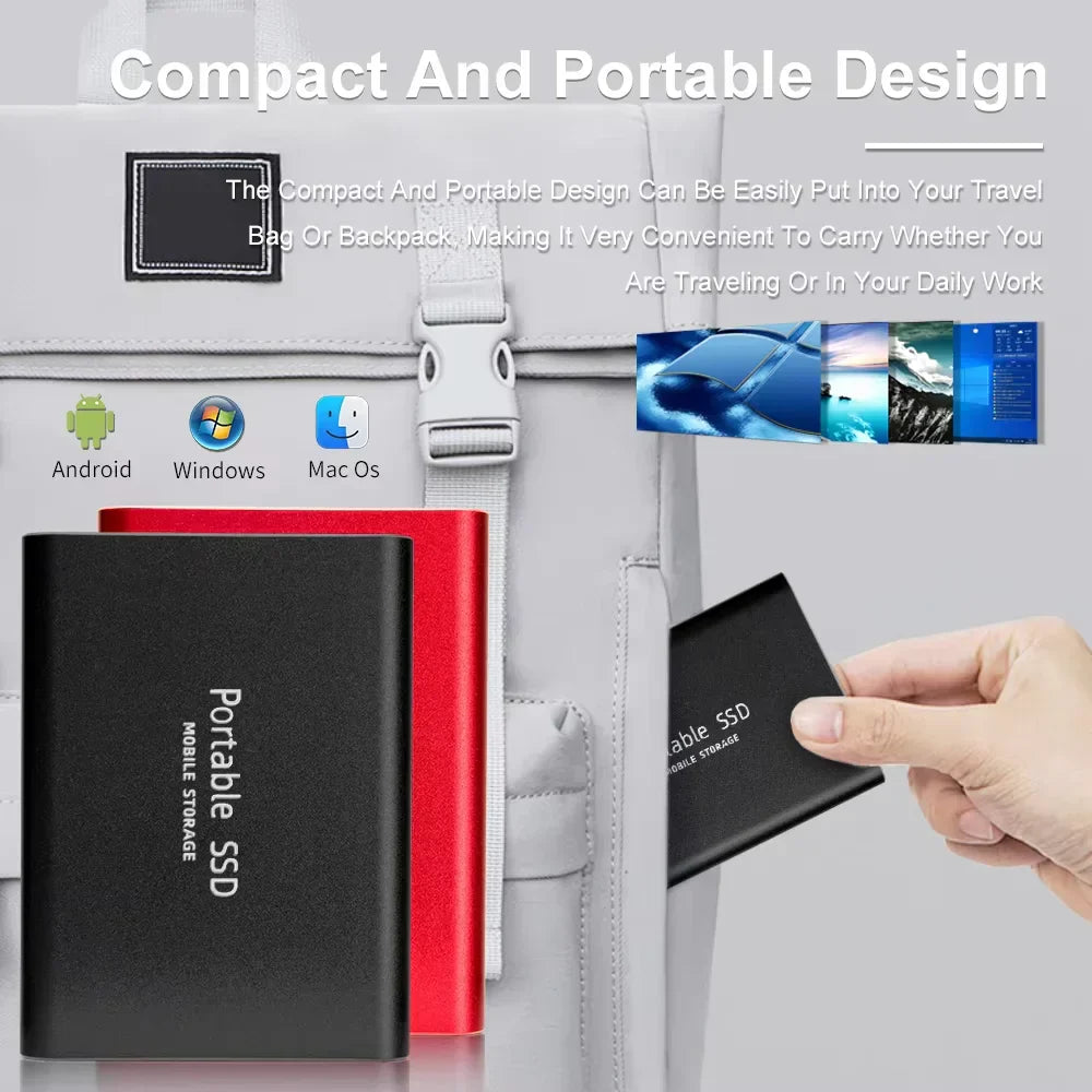 Disque dur externe SSD Portable Stockage EXTREME Jusqu'à 16TB