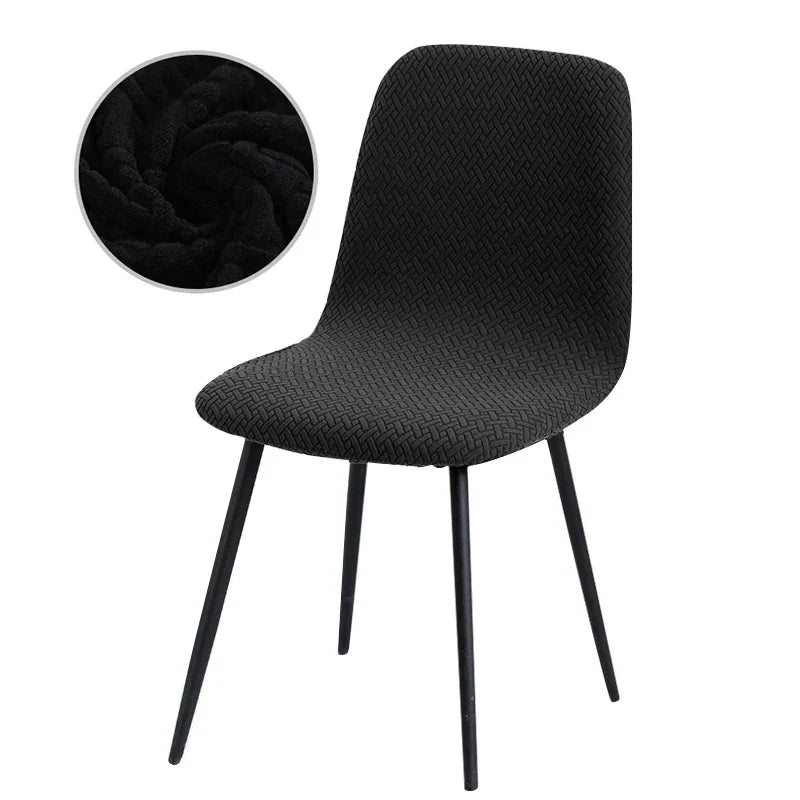Noir Côtelé / 1PC,Noir Côtelé / 2PCS,Noir Côtelé / 4PCS,Noir Côtelé / 6PCS