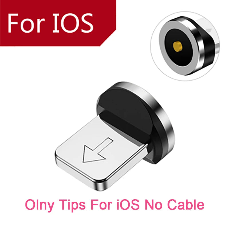 Câble Magnétique USB 3 en 1 à Rotation 540° - 3 mètres