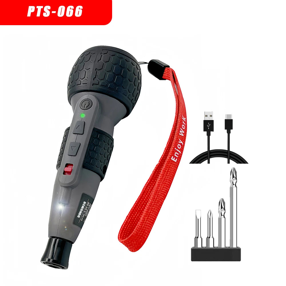 Tournevis électrique sans fil 3,6V — Mini perceuse USB avec réglage du couple