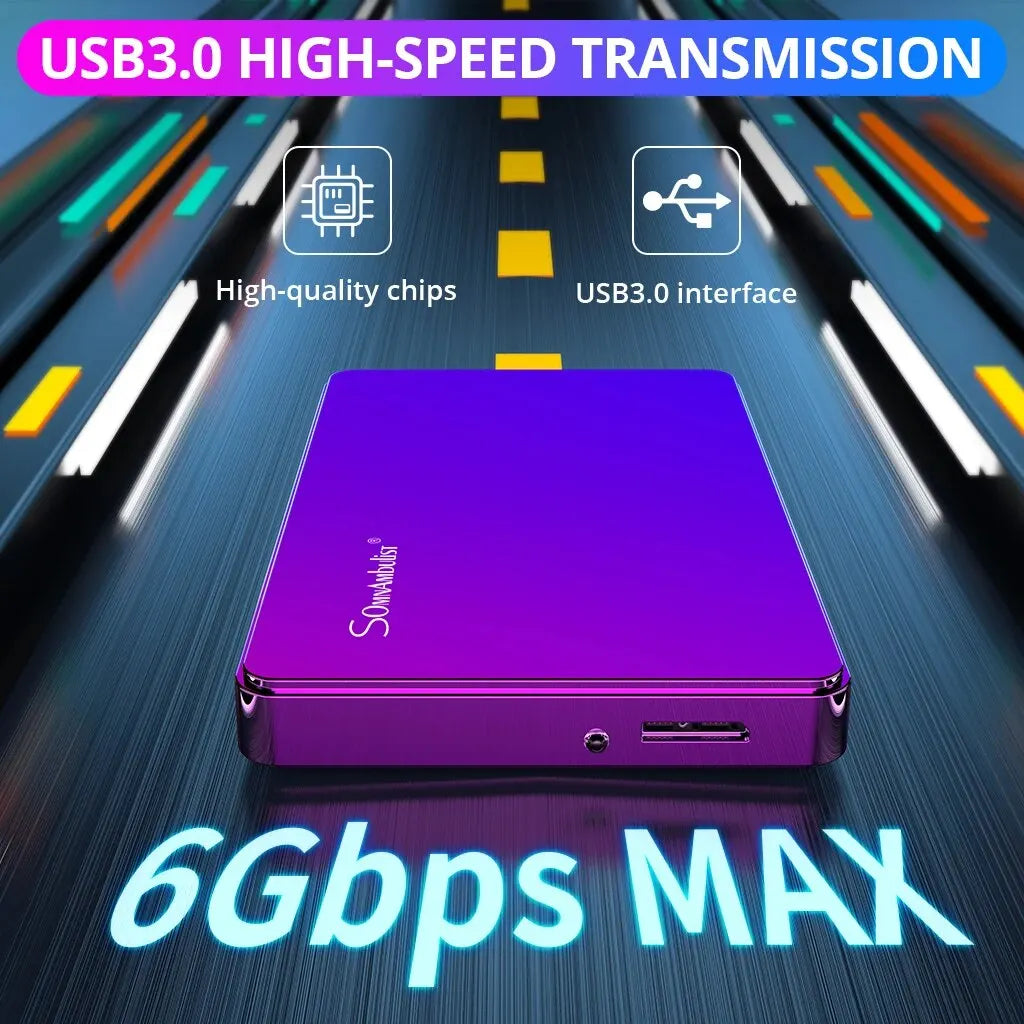 Disque Dur Externe Portable HDD 2.5 jusqu'à 500Go
