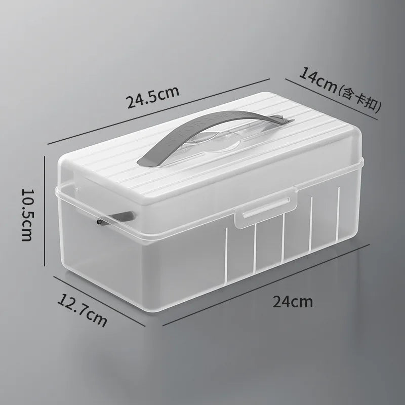 Mallette de rangement compartimentée pour câbles et chargeurs