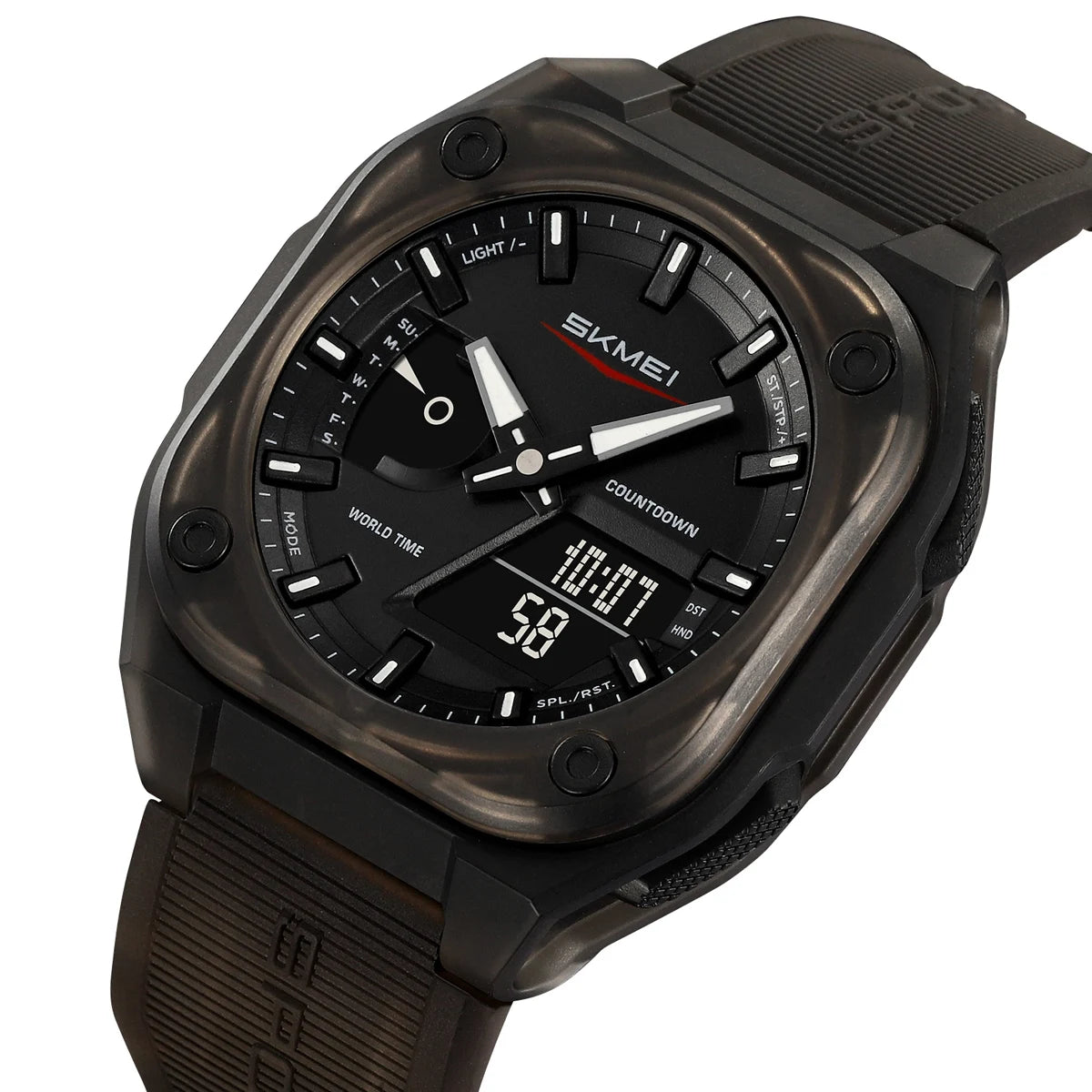 Montre sport multifonction étanche à quartz