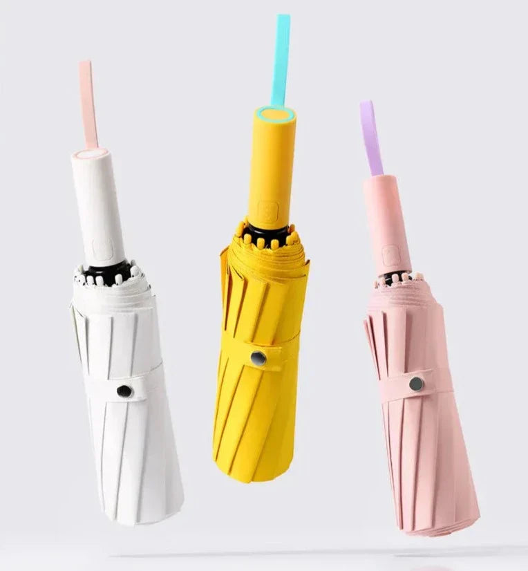 Grand Parapluie ULTRA souple et résistant - 72 arceaux en fibre de verre