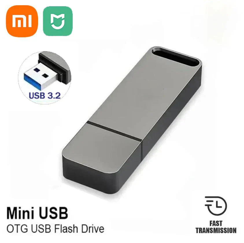 Clé USB 3.0 2 To - Compacte et Pratique + Adaptateur USB-C OFFERT