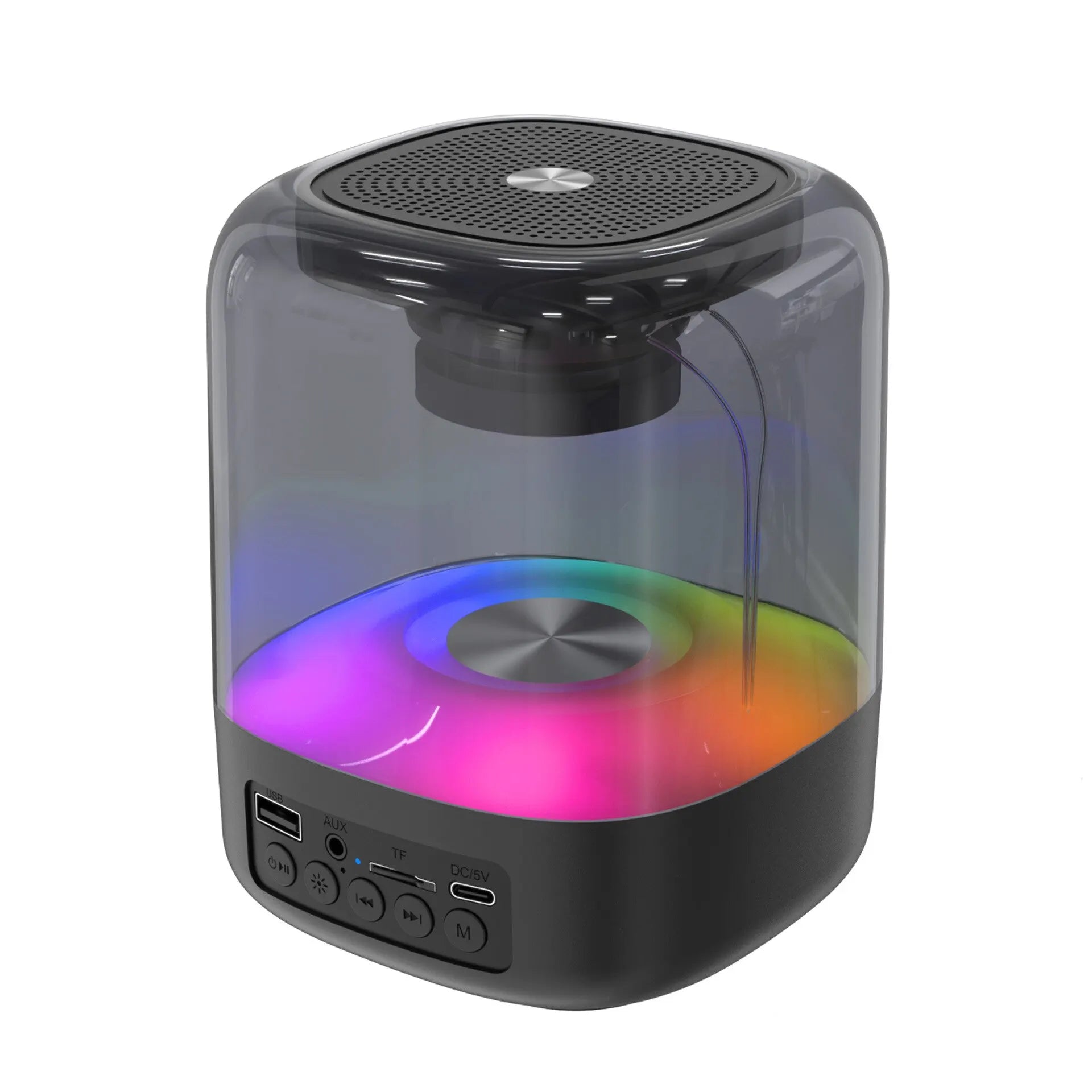 Mini enceinte bluetooth sans fil avec amplificateur Ă haut rendement