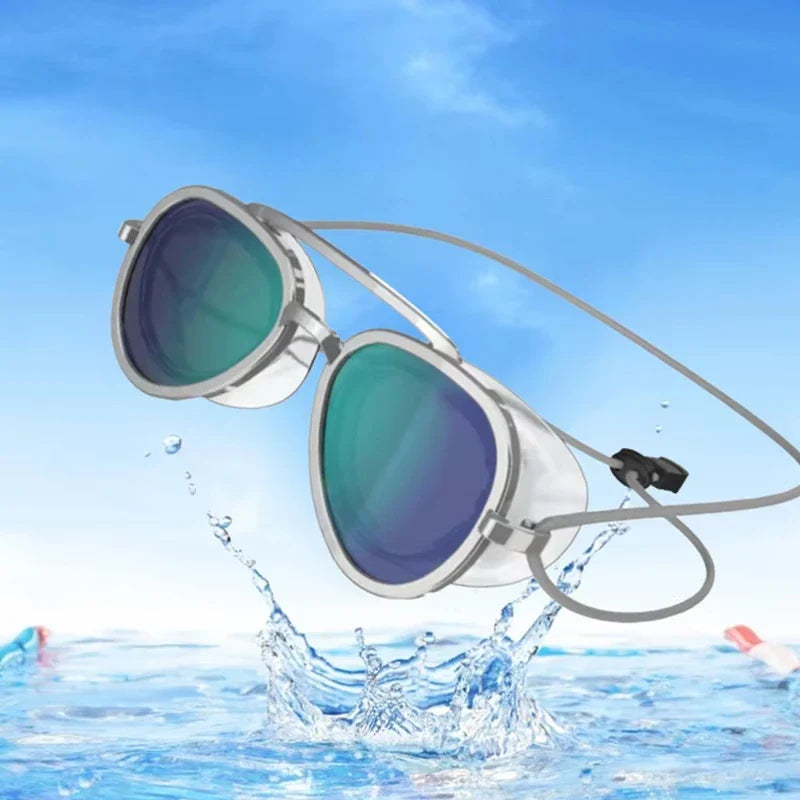 Lunettes de Natation Anti-Buée Vue Panoramique