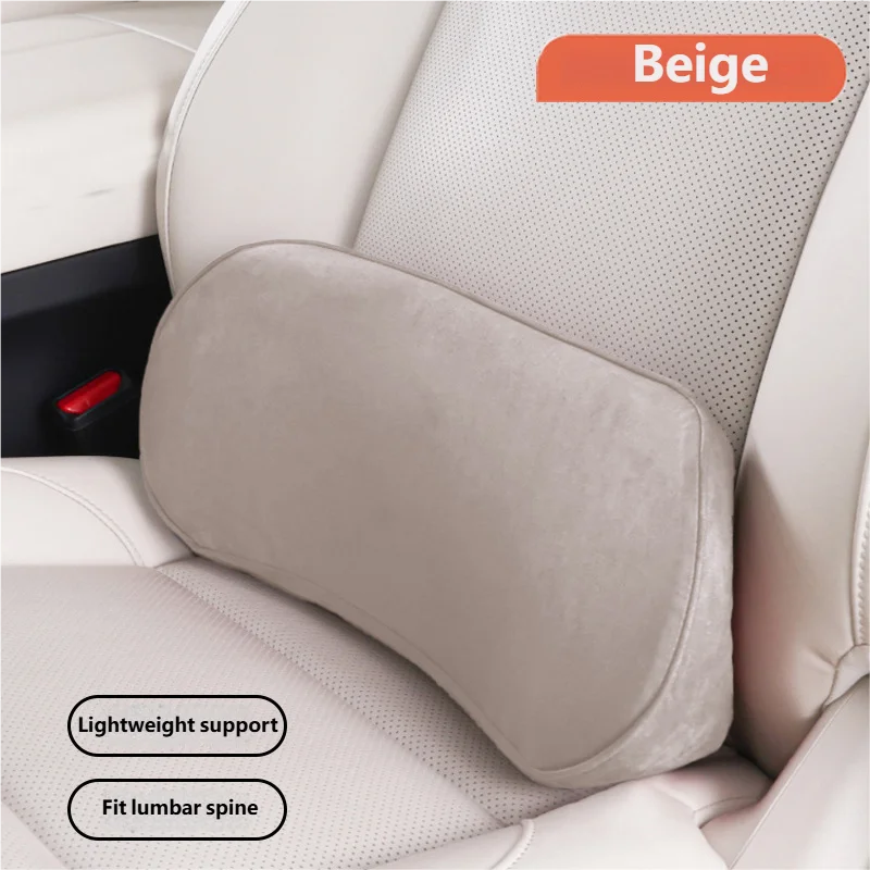 Coussin Lombaire Voiture & Bureau en Mousse à Mémoire de Forme
