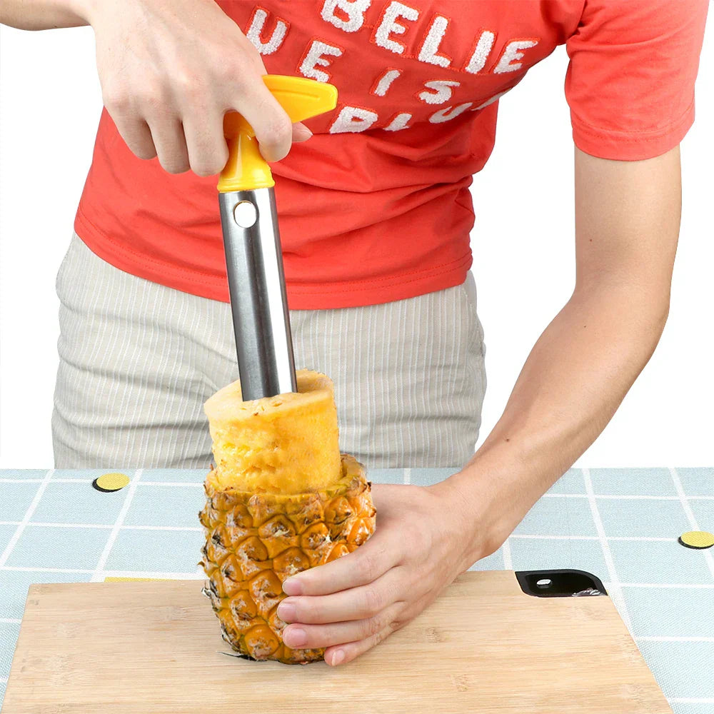 Éplucheur d'Ananas EXPRESS en Acier Inoxydable - 1 ACHETÉ = 1 OFFERT