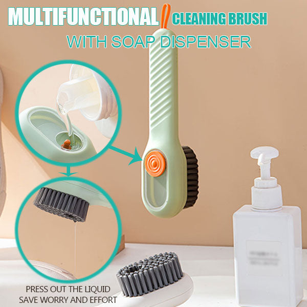 Brosse de nettoyage 2 en 1 multifonctionnelle