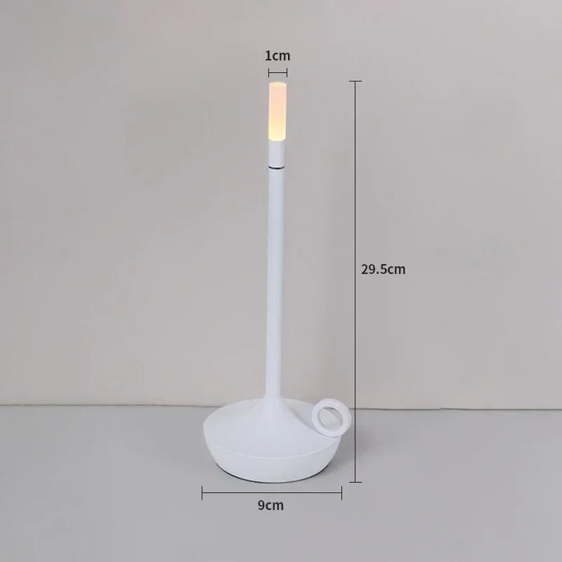 Bougie Cierge LED USB Tactile à Intensité Réglable