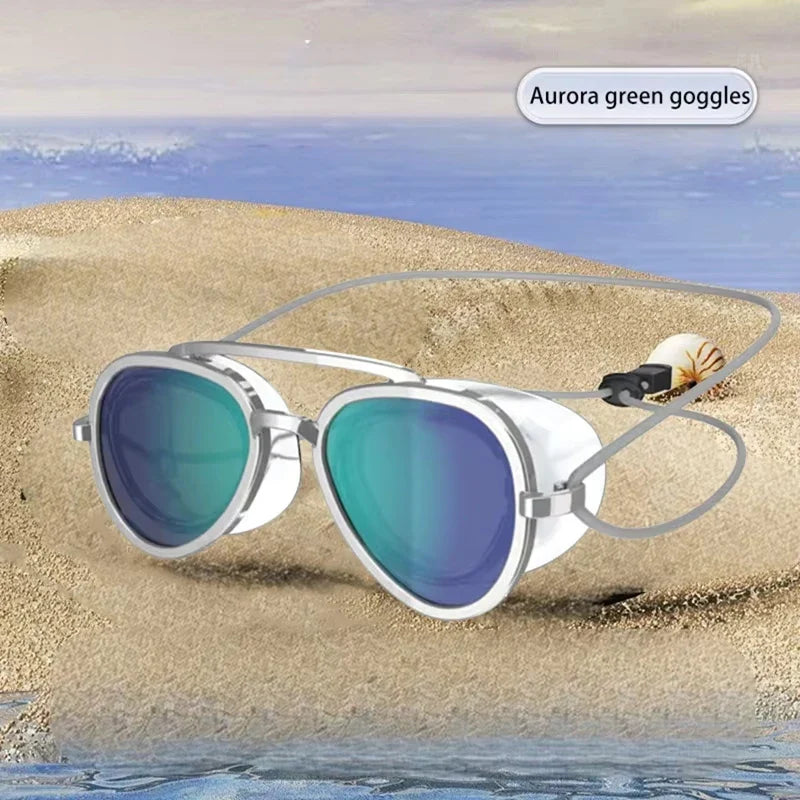 Lunettes de Natation Anti-Buée Vue Panoramique