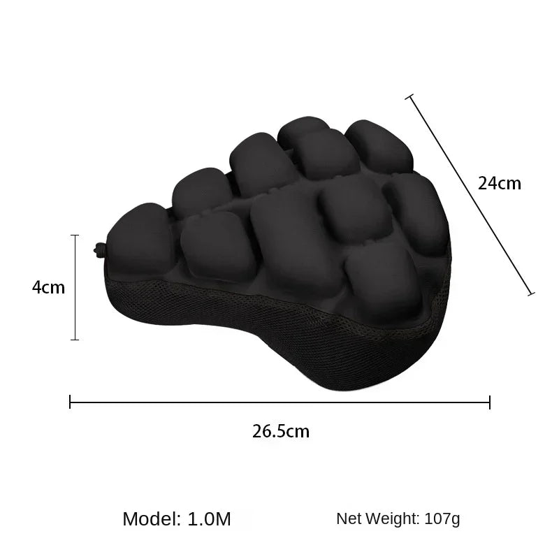 Housse Selle de Vélo Gonflable 3D