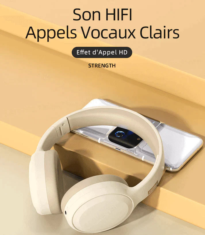 Casque sans fil Bluetooth avec micro