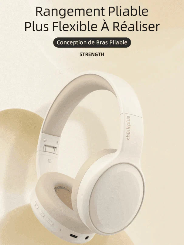 Casque sans fil Bluetooth avec micro