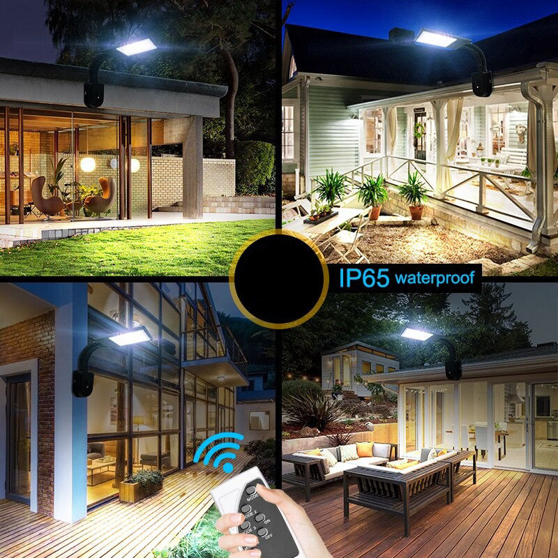 Lampe solaire d'extérieur ultra puissante