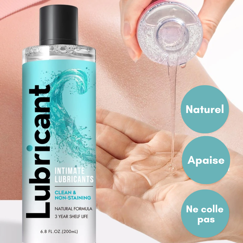 Lot de 2 Lubrifiants gels naturels à base d'eau