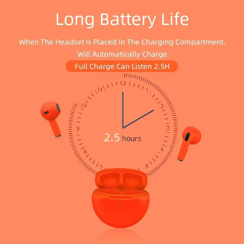 Écouteurs sans fil Air Pro 6 TWS 9D