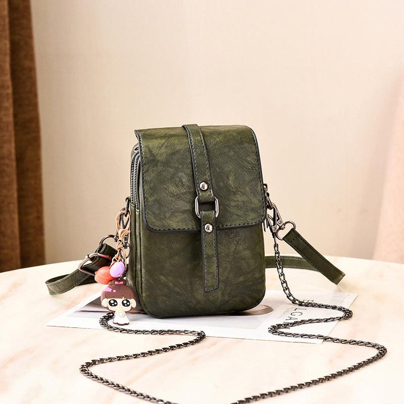 Sac à Bandoulière Carré en PU pour Téléphone Portable - Stockmania