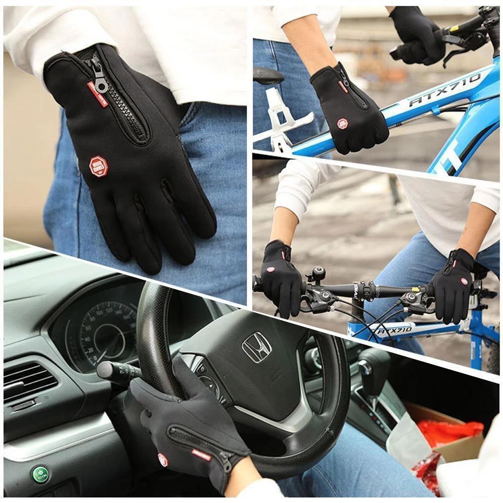 Gants Thermiques Chauds Pour Le Cyclisme ,Course Ă Pied ,Conduite