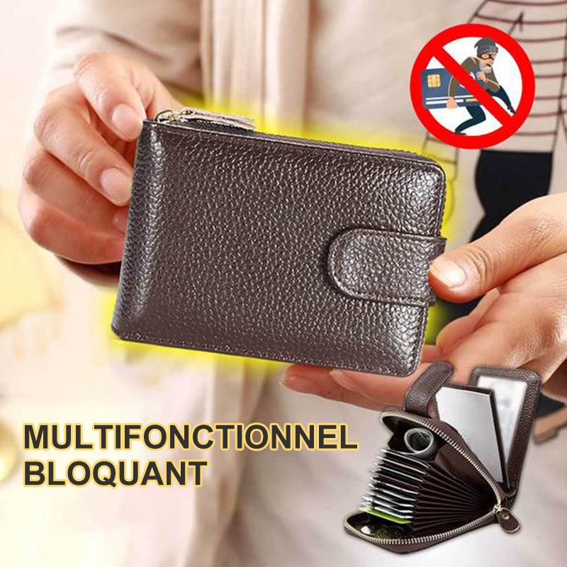 Portefeuille de Carte Multifonctions - Stockmania