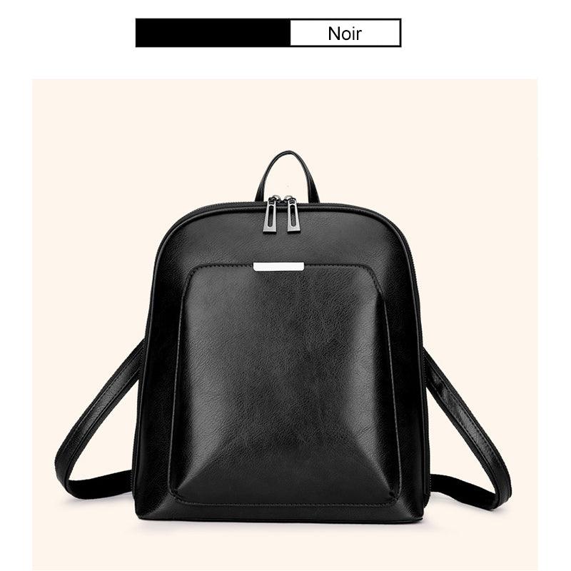 Vintage Sac à Dos en Cuir à Mode - Stockmania