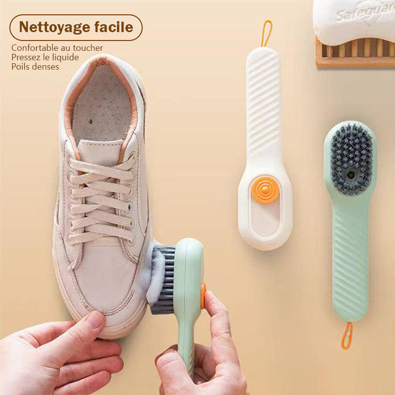 Brosse de nettoyage 2 en 1 multifonctionnelle