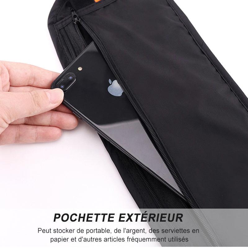 Pochette de Ceinture de Voyage Invisible - Stockmania