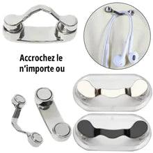 Lot de 4 portes lunettes magnétiques - Stockmania