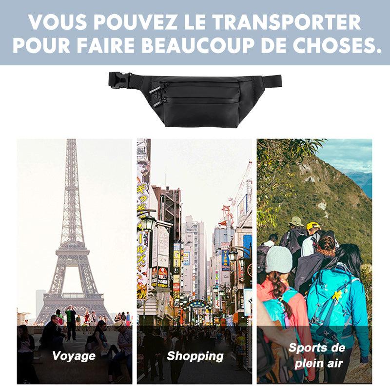 Sac à la Taille Ceinture Étanche Réglable - Stockmania