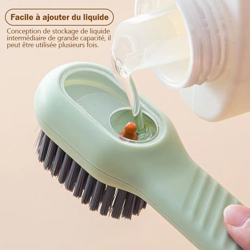 Brosse de nettoyage 2 en 1 multifonctionnelle