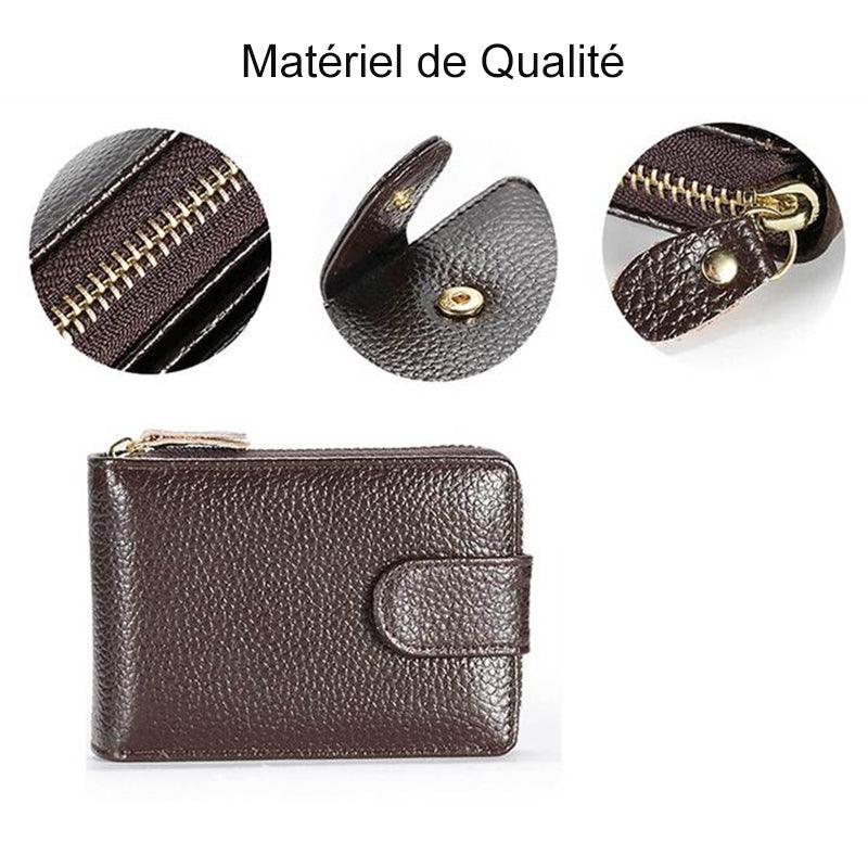 Portefeuille de Carte Multifonctions - Stockmania