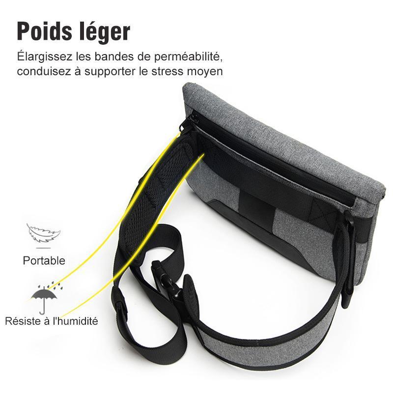 Sac à Bandoulière Rectangle Multifonctionnel - Stockmania