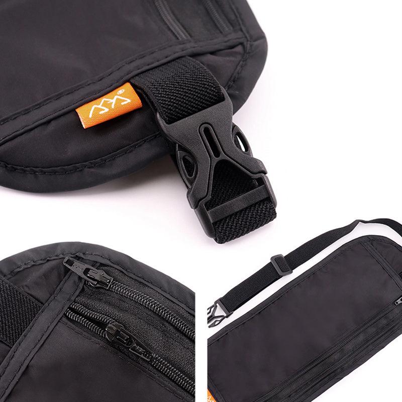 Pochette de Ceinture de Voyage Invisible - Stockmania