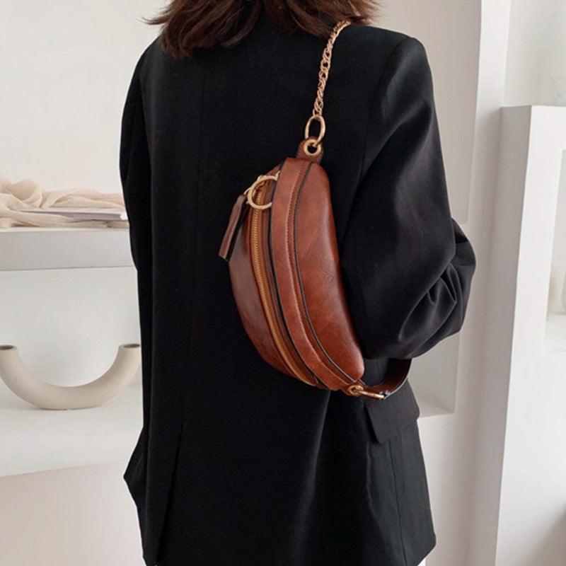 Chic Sac Poitrine Coquillage en PU - Stockmania