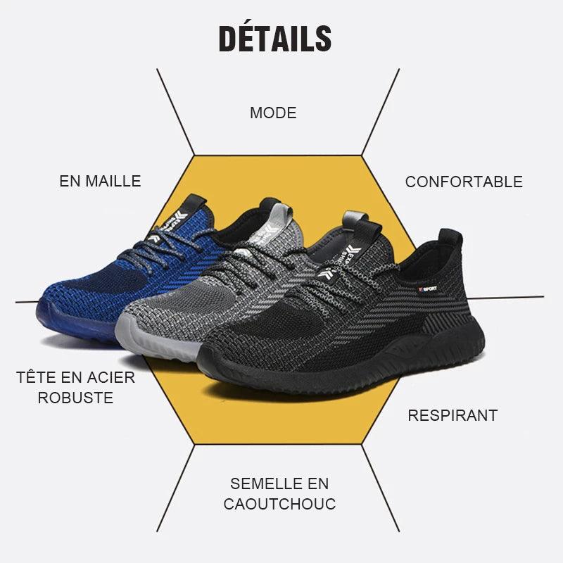 Chaussures de Travail Confortables et Respirantes - Stockmania