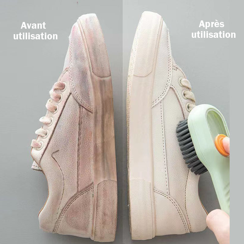 Brosse de nettoyage 2 en 1 multifonctionnelle