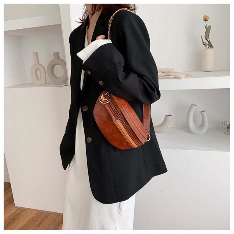 Chic Sac Poitrine Coquillage en PU - Stockmania