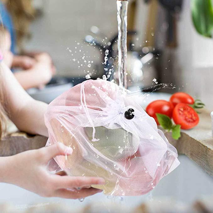 ECO SAC - 12x Sacs en maille de conservation réutilisables - Stockmania