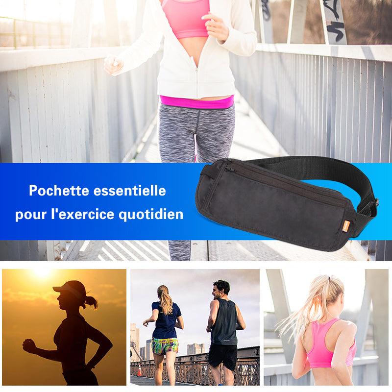 Pochette de Ceinture de Voyage Invisible - Stockmania